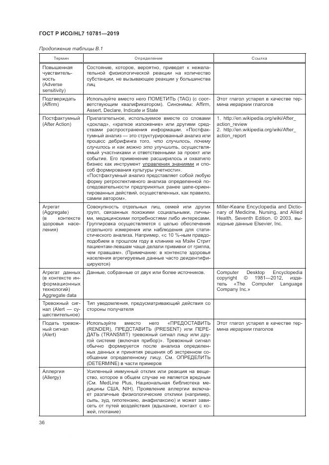 ГОСТ Р ИСО/HL 7 10781-2019, страница 42